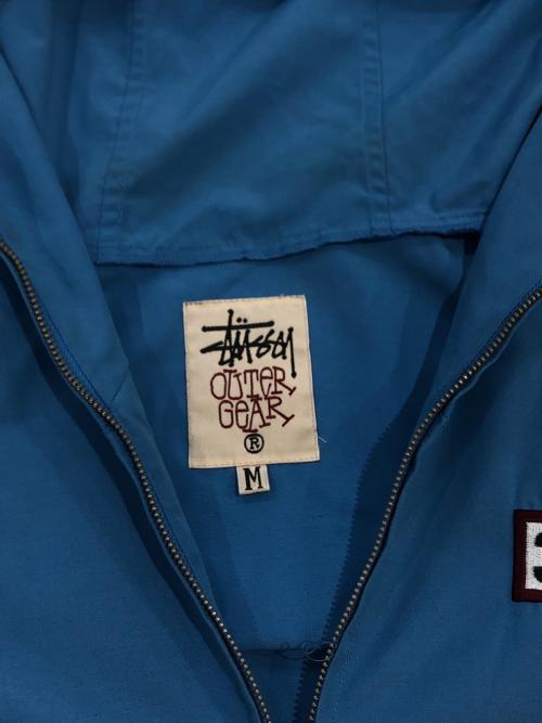 stussy（ステューシー）stussy (ステューシー) マウンテンパーカー ブルー サイズ:SIZE Mの古着・服飾アイテム