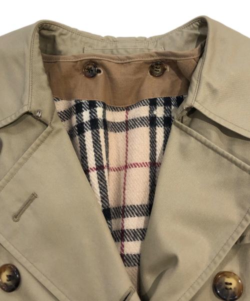 BURBERRY（バーバリー）BURBERRY (バーバリー) ライナー付トレンチコート ベージュ サイズ:SIZE 8の古着・服飾アイテム