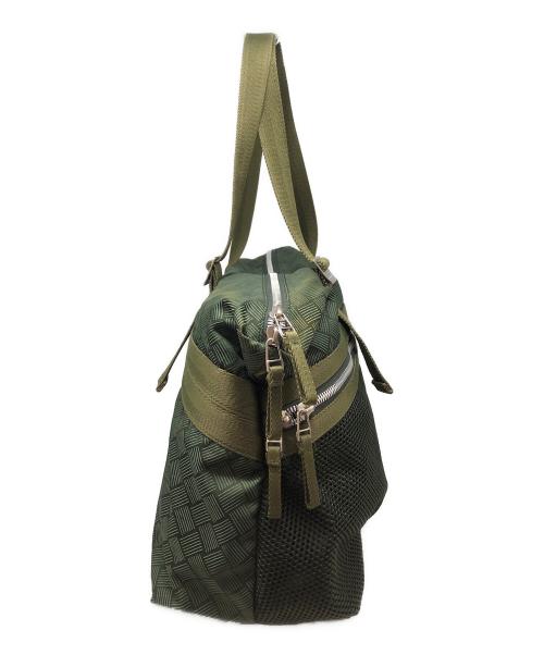 BOTTEGA VENETA（ボッテガベネタ）BOTTEGA VENETA (ボッテガベネタ) トレッキング ジャカードナイロン スポーツバッグ グリーンの古着・服飾アイテム