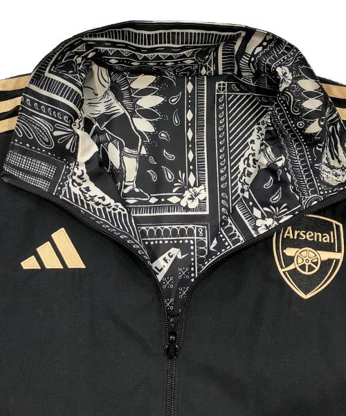 adidas（アディダス）adidas (アディダス) アーセナル イアン・ライト アンセムジャケット ブラック サイズ:SIZE XLの古着・服飾アイテム