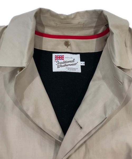 Traditional Weatherwear（トラディショナルウェザーウェア）Traditional Weatherwear (トラディショナルウェザーウェア) ライナー付ステンカラーコート / EARLHAM W/LINER ベージュ サイズ:SIZE 38の古着・服飾アイテム