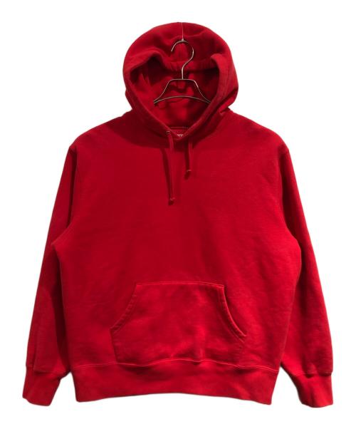 SUPREME（シュプリーム）SUPREME (シュプリーム) サテン アップリケ フーディー スウェットシャツ レッド サイズ:SIZE Sの古着・服飾アイテム