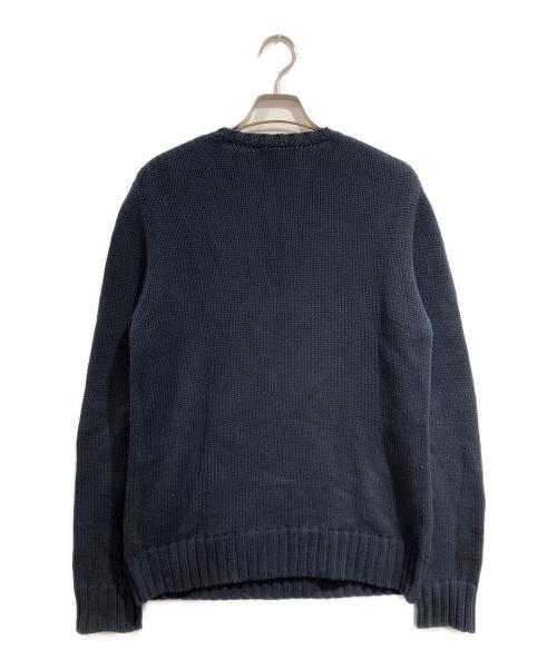 POLO RALPH LAUREN（ポロ・ラルフローレン）POLO RALPH LAUREN (ポロ・ラルフローレン) 星条旗ニット ネイビー サイズ:SIZE XLの古着・服飾アイテム
