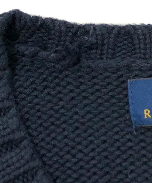 POLO RALPH LAUREN（ポロ・ラルフローレン）POLO RALPH LAUREN (ポロ・ラルフローレン) 星条旗ニット ネイビー サイズ:SIZE XLの古着・服飾アイテム