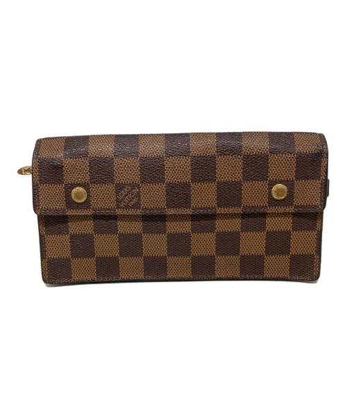 LOUIS VUITTON（ルイ ヴィトン）LOUIS VUITTON (ルイ ヴィトン) ポルトフォイユ アコルディオン ブラウンの古着・服飾アイテム