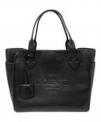 LOEWEロエベ）の古着「ヘリテージトート」｜ブラック