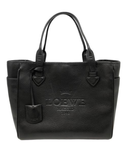 LOEWE（ロエベ）LOEWE (ロエベ) ヘリテージトート ブラックの古着・服飾アイテム