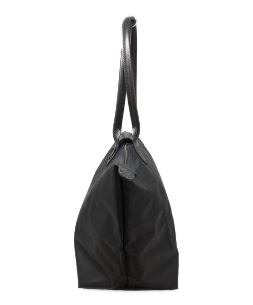 LONGCHAMP（ロンシャン）LONGCHAMP (ロンシャン) ル プリアージュ® ワン L ショッピングバッグ ブラックの古着・服飾アイテム