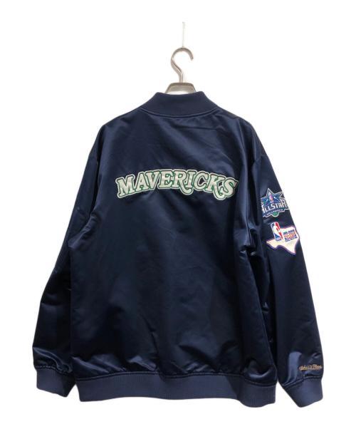 MITCHELL & NESS（ミッチェルアンドネス）MITCHELL & NESS (ミッチェルアンドネス) スタジャン ネイビー サイズ:SIZE XLの古着・服飾アイテム