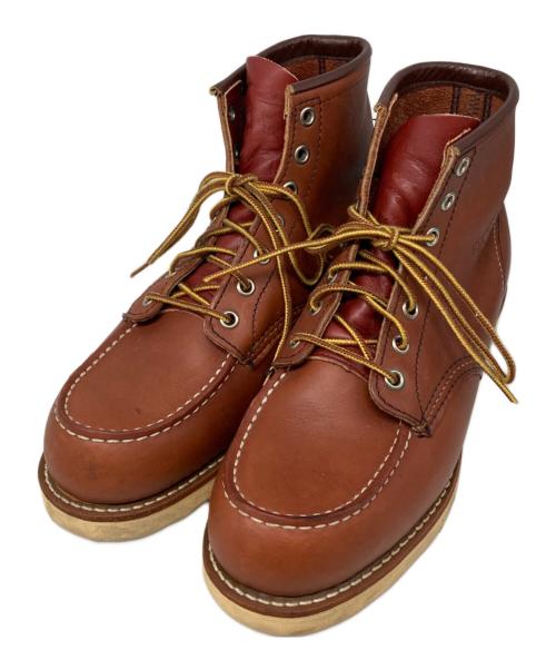 RED WING（レッドウィング）RED WING (レッドウィング) 6-inch Classic Moc ブラウン サイズ:SIZE 8 1/2 Dの古着・服飾アイテム