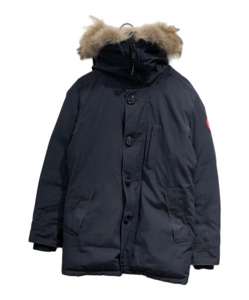 CANADA GOOSE（カナダグース）CANADA GOOSE (カナダグース) JASPER PARKA / ジャスパー ダウンジャケット ネイビー サイズ:SIZE Sの古着・服飾アイテム