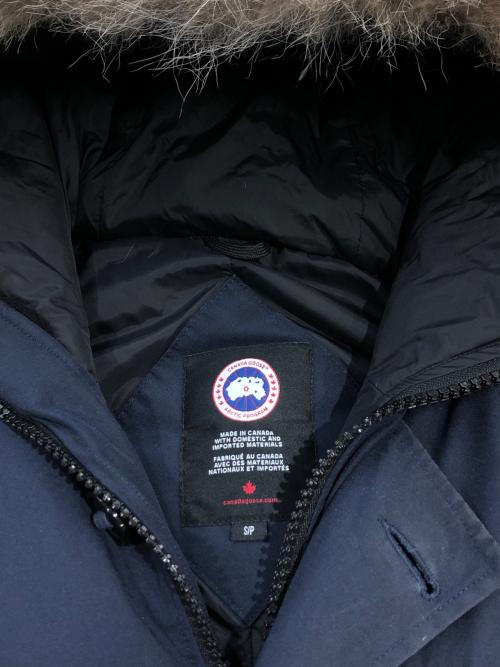 CANADA GOOSE（カナダグース）CANADA GOOSE (カナダグース) JASPER PARKA / ジャスパー ダウンジャケット ネイビー サイズ:SIZE Sの古着・服飾アイテム