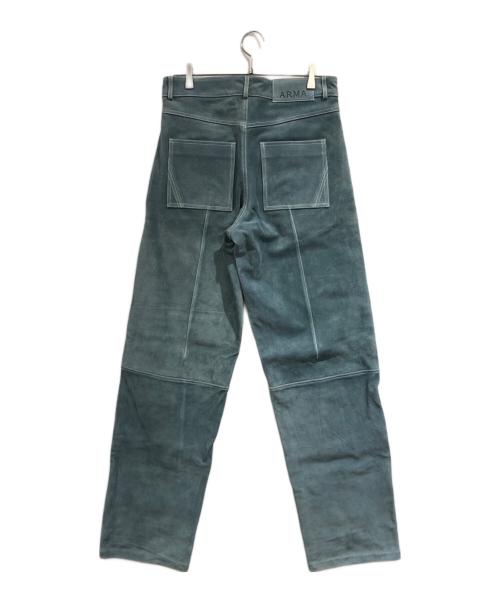 ARMA（アーマ）ARMA (アーマ) スウェードレザーパンツ グリーン サイズ:SIZE 48の古着・服飾アイテム