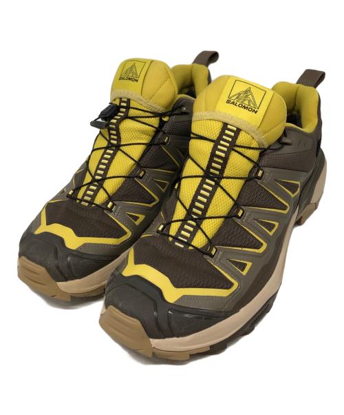 SALOMON（サロモン）SALOMON (サロモン) ローカットスニーカー ブラウン×イエロー サイズ:SIZE 30cmの古着・服飾アイテム