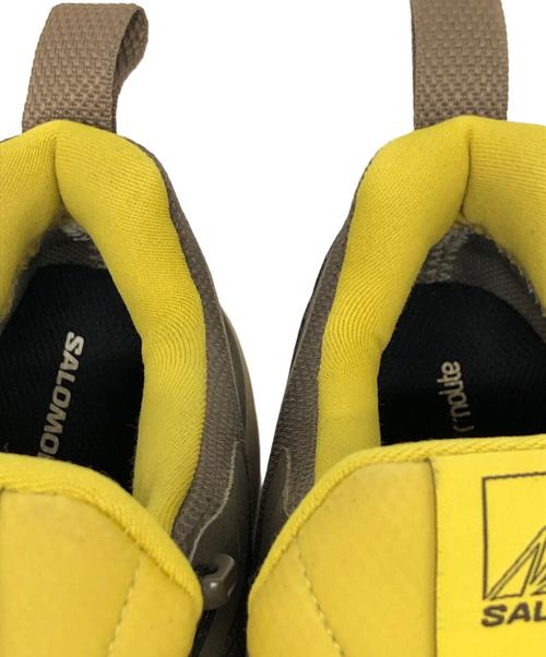 SALOMON（サロモン）SALOMON (サロモン) ローカットスニーカー ブラウン×イエロー サイズ:SIZE 30cmの古着・服飾アイテム