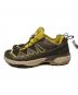 SALOMON (サロモン) ローカットスニーカー ブラウン×イエロー サイズ:SIZE 30cm：15000円
