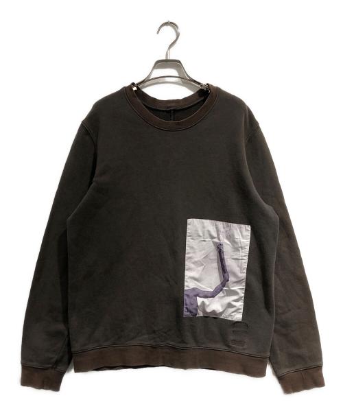 DRKSHDW（ダークシャドウ）DRKSHDW (ダークシャドウ) フォトパッチスウェット グレー サイズ:SIZE Lの古着・服飾アイテム