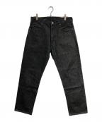 Evisu Jeansエヴィスジーンズ）の古着「Lot.2000 デニムパンツ」｜ブラック