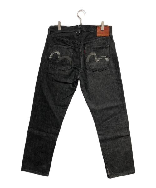 Evisu Jeans（エヴィスジーンズ）Evisu Jeans (エヴィスジーンズ) Lot.2000 デニムパンツ ブラック サイズ:SIZE 32/35の古着・服飾アイテム