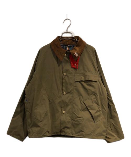 PAUL SMITH（ポールスミス）Paul Smith (ポールスミス) Barbour (バブアー) TRANPORT CASUAL JACKET グレー サイズ:SIZE 36の古着・服飾アイテム