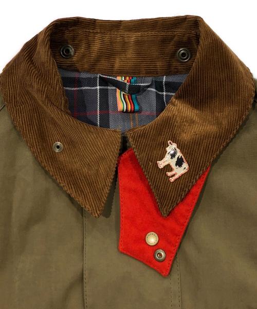 PAUL SMITH（ポールスミス）Paul Smith (ポールスミス) Barbour (バブアー) TRANPORT CASUAL JACKET グレー サイズ:SIZE 36の古着・服飾アイテム