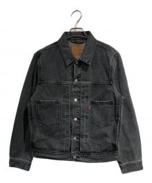 LEVI'S（リーバイス）の古着「デニムトラッカージャケット デニムジャケット コットンジャケット」｜ブラック