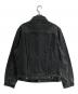 LEVI'S (リーバイス) デニムトラッカージャケット デニムジャケット コットンジャケット ブラック サイズ:SIZE S：12000円
