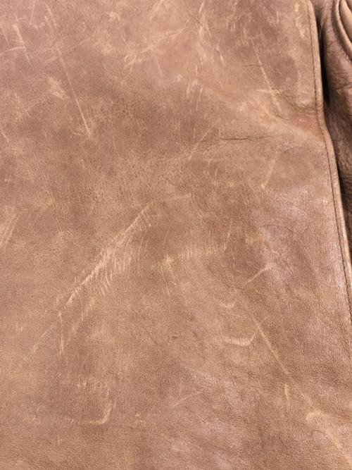 Schott（ショット）Schott (ショット) 643 シングルライダースジャケット ブラウン サイズ:SIZE 38の古着・服飾アイテム