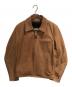 Schott（ショット）の古着「643 シングルライダースジャケット」｜ブラウン