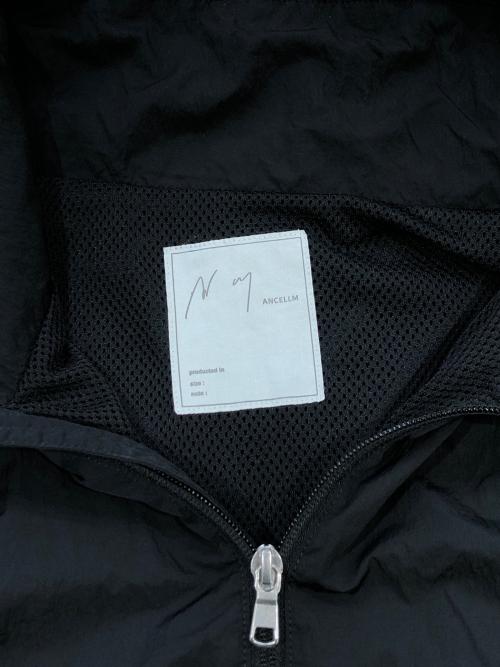 ANCELLM（アンセルム）ANCELLM (アンセルム) NYLON PULLOVER JACKET ブラック サイズ:SIZE OSの古着・服飾アイテム