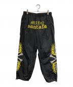 santa fe×MAYOサンタフェ×メイヨー）の古着「EMBROIDERY NYLON PANTS」｜ブラック