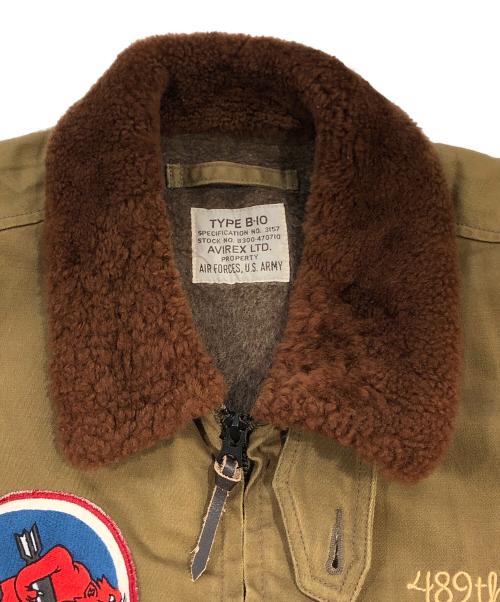 AVIREX（アヴィレックス）AVIREX (アヴィレックス) TYPE B-10 BRIEFING TIME オリーブ サイズ:SIZE 40の古着・服飾アイテム