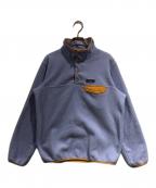 Patagoniaパタゴニア）の古着「ウィメンズ・ライトウェイト・シンチラ・スナップT・プルオーバー」｜パープル