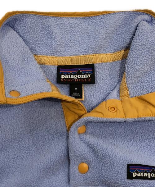Patagonia（パタゴニア）Patagonia (パタゴニア) ウィメンズ・ライトウェイト・シンチラ・スナップT・プルオーバー パープル サイズ:SIZE Mの古着・服飾アイテム