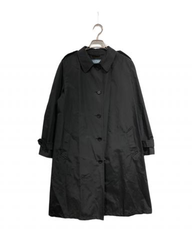 PRADA プラダトレンチコート　サイズ50　メンズ　ネイビー　試着のみ 中古・古着通販】PRADA (プラダ) トレンチコート ネイビー サイズ:SIZE