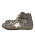 GOLDEN GOOSE (ゴールデングース) グリッターハイカットスニーカー シルバー サイズ:SIZE 25cm：13000円