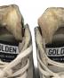 中古・古着 GOLDEN GOOSE (ゴールデングース) グリッターハイカットスニーカー シルバー サイズ:SIZE 25cm：13000円