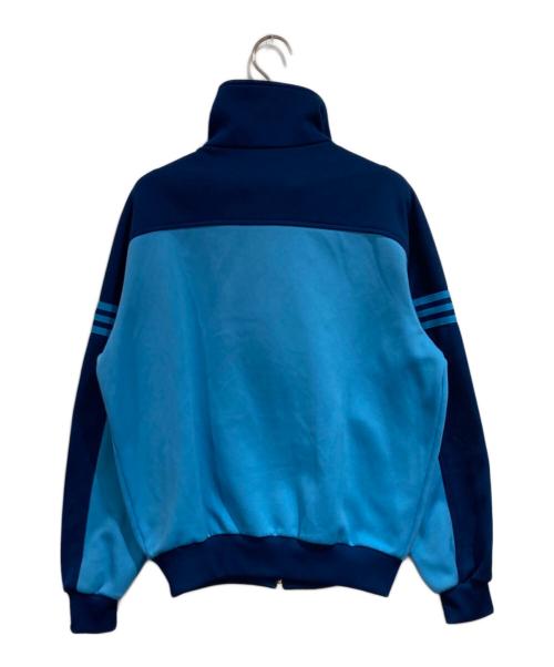adidas（アディダス）adidas (アディダス) トラックジャケット ブルー×ネイビー サイズ:SIZE 4の古着・服飾アイテム
