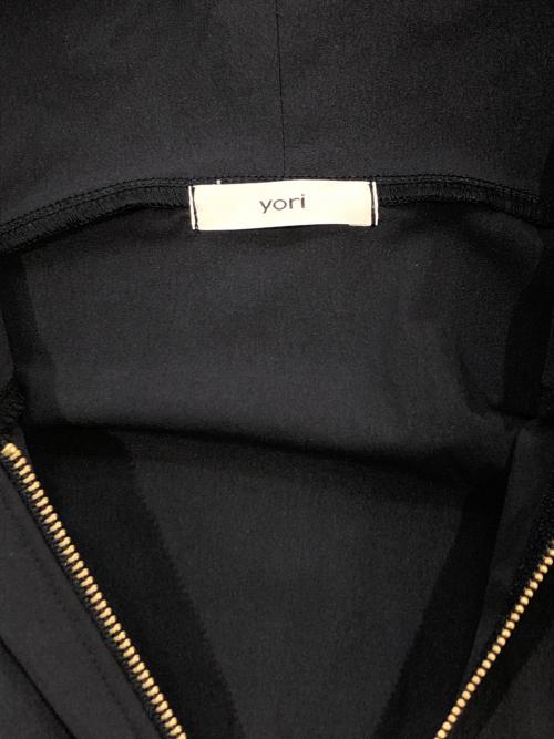 YORI（ヨリ）yori (ヨリ) 撥水ストレッチパーカー ブラック サイズ:SIZE Freeの古着・服飾アイテム