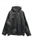 SUPREMEシュプリーム）の古着「Ostrich Embosssed Leather Jacket」｜ブラック