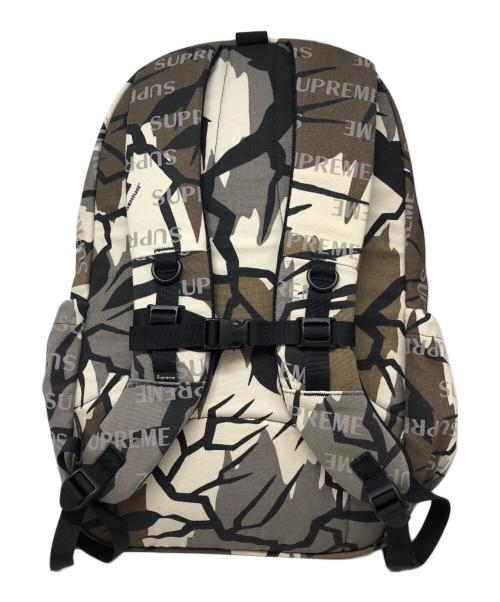 SUPREME（シュプリーム）Supreme (シュプリーム) CORDURA (コーデュラ) Backpack ベージュ×ブラウンの古着・服飾アイテム