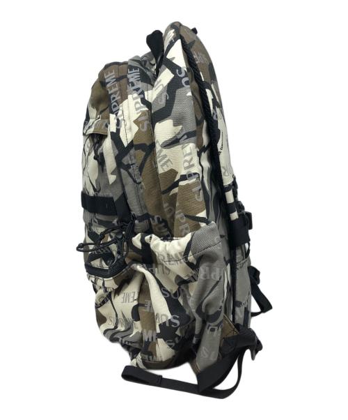 SUPREME（シュプリーム）Supreme (シュプリーム) CORDURA (コーデュラ) Backpack ベージュ×ブラウンの古着・服飾アイテム