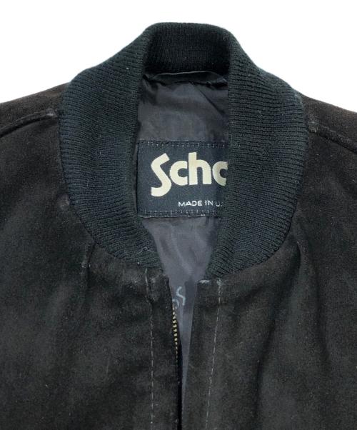 Schott（ショット）Schott (ショット) 327 スエードブルゾン ブラウン サイズ:SIZE 42の古着・服飾アイテム