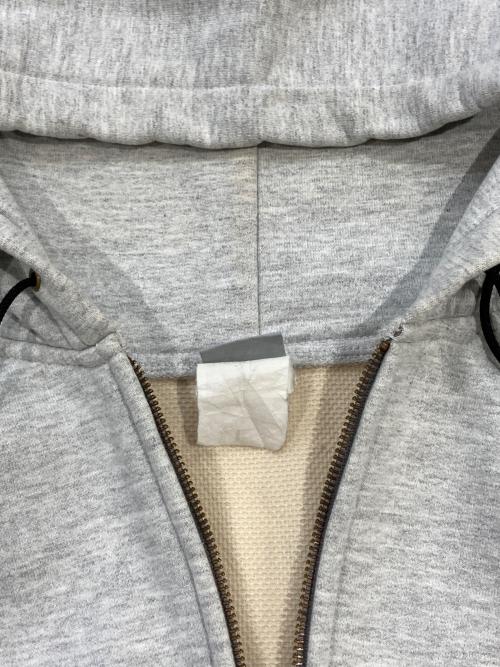 CarHartt（カーハート）CarHartt (カーハート) フルジップスウェットパーカー ライトグレー サイズ:SIZE 不明の古着・服飾アイテム