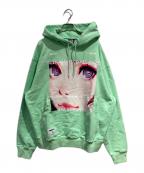 BILLIONAIRE BOYS CLUB×ILYA KUVSHINOVビリオネアボーイズクラブ×）の古着「コラボフーディー」｜グリーン