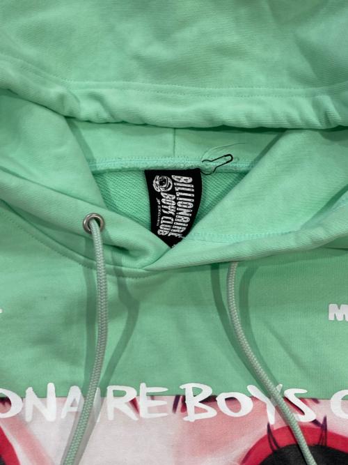 BILLIONAIRE BOYS CLUB（ビリオネアボーイズクラブ）BILLIONAIRE BOYS CLUB (ビリオネアボーイズクラブ) ILYA KUVSHINOV コラボフーディー グリーン サイズ:SIZE Lの古着・服飾アイテム