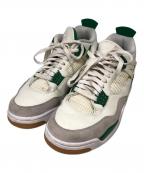 NIKEナイキ）の古着「Nike SB × Air Jordan 4 Retro SP "Pine Green"」｜ホワイト×グリーン