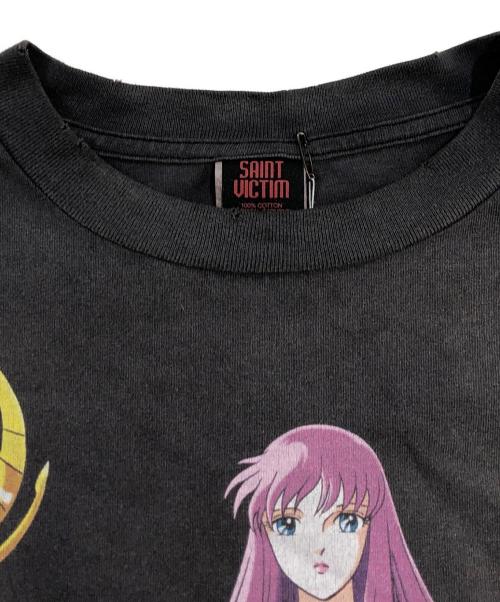 SAINT MICHAEL（セントマイケル）SAINT MICHAEL (セントマイケル) 聖闘士星矢 S/S T-SHIRT ブラック サイズ:SIZE XXLの古着・服飾アイテム