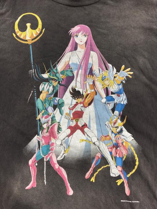 SAINT MICHAEL（セントマイケル）SAINT MICHAEL (セントマイケル) 聖闘士星矢 S/S T-SHIRT ブラック サイズ:SIZE XXLの古着・服飾アイテム