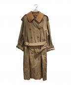 Burberry'sバーバリーズ）の古着「ダブルカラートレンチコート」｜ベージュ